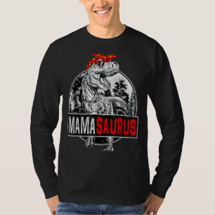 Mamasaurus Rex Dinosaur Mama Saurus Family Matchin T-Shirt