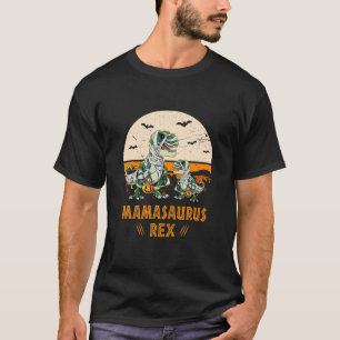 Mamasaurus Rex Dinosaur Rex Funny Halloween Costum T-Shirt