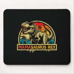Mamasaurus Rex Trex Dinosaur Mama Saurus Rex Famil Mouse Pad