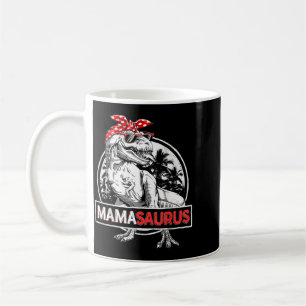 Mamasaurus T Rex Dinosaur Funny Mama Saurus Coffee Mug