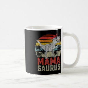 Mamasaurus T Rex Dinosaur Mama Saurus Family Match Coffee Mug
