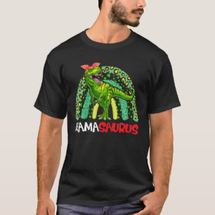 Mamasaurus T Rex Dinosaur Mama Saurus Family Match T-Shirt