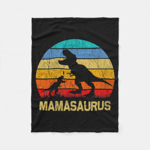 Mamasaurus T Rex Dinosaur Mama Saurus Family T Shi Fleece Blanket