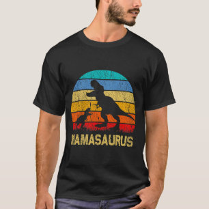 Mamasaurus T Rex Dinosaur Mama Saurus Family T Shi T-Shirt