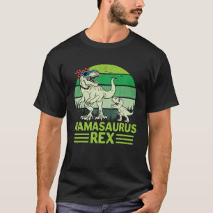 Mamasaurus T Rex Dinosaur Mama Saurus Mother's T-Shirt