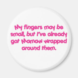 Mamaw's Wrapped (Pink) Magnet