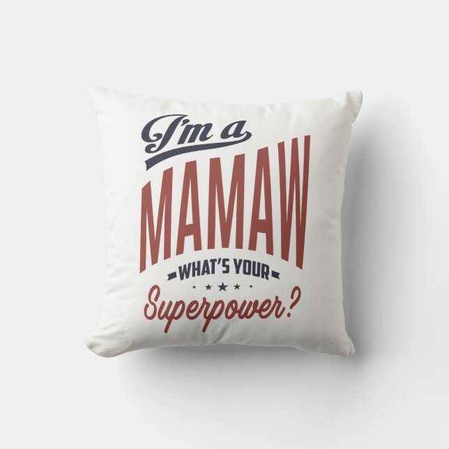 Mamaw Cushion (Front)