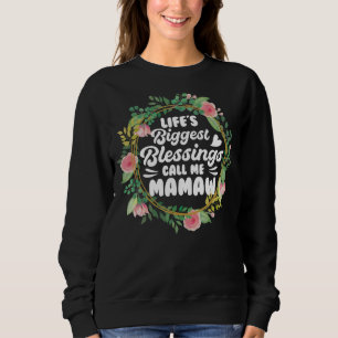 Mamaw  Cute Grandmother Sweatshirt