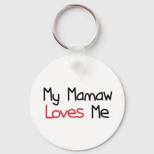 Mamaw Loves Me Key Ring