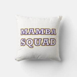 Mamba Squad funny Clothing for Snake Lover Cushion
