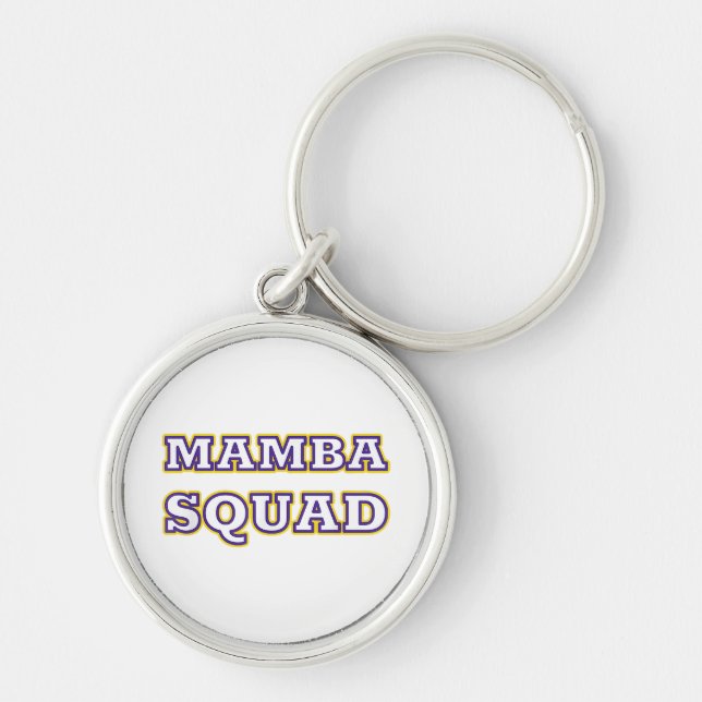 Mamba Squad funny Clothing for Snake Lover Key Ring (Front)
