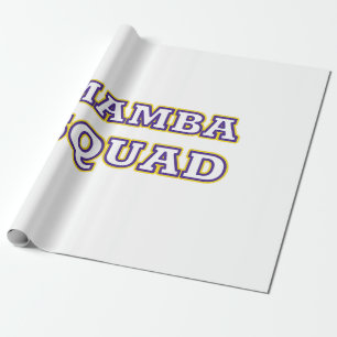 Mamba Squad funny Clothing for Snake Lover Wrapping Paper
