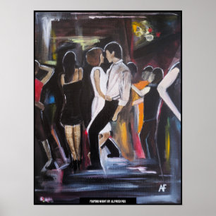 Mambo Night Painting by Alfred Fox Poster