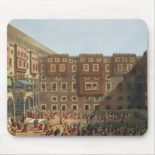 Mamelukes Exercising in the Square of Mourad Bey's Mouse Pad