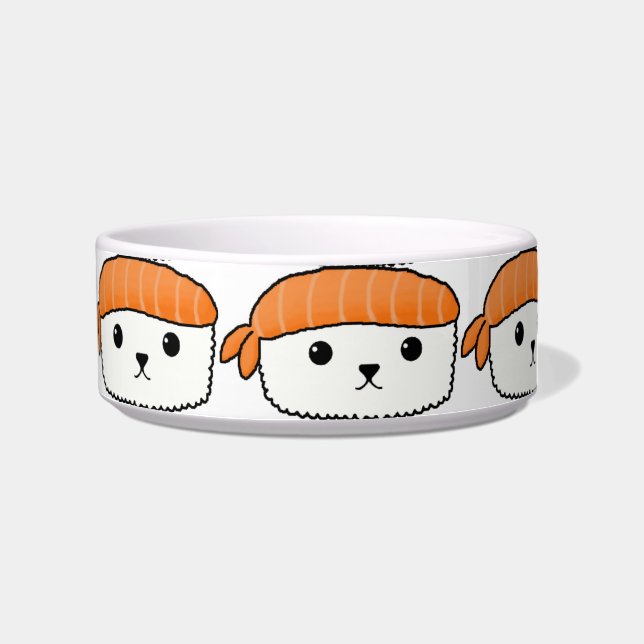 Mamesushi - Cute Sushi Cat Bowl (Right)