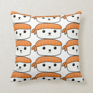 Mamesushi - Cute Sushi design - Kawaii DayZoo Cafe Cushion