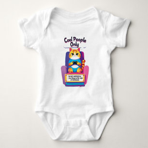 Mamluco Divert Selective Cat Baby Bodysuit