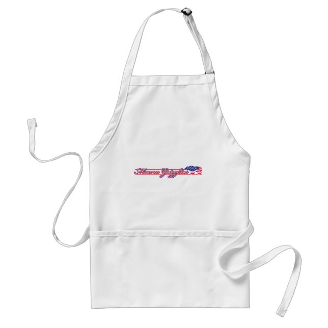 Mamma-Grizzly.Script-eps Standard Apron (Front)