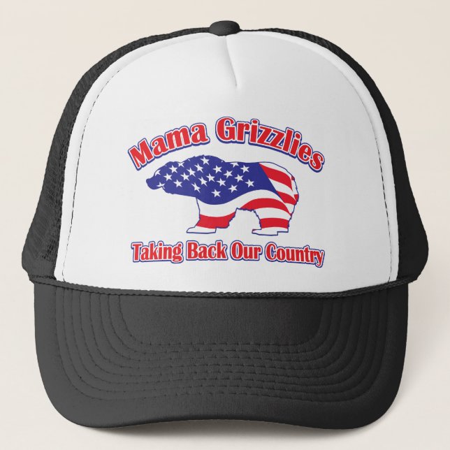 Mamma-Grizzly Trucker Hat (Front)