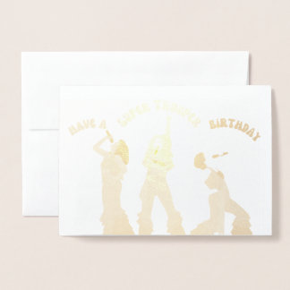 Mamma Mia Birthday Card!  Foil Card