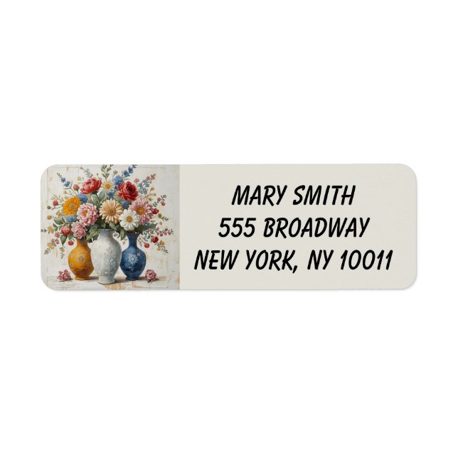 Mamma Mia! - Nonna Mia!  Return Address Label (Front)