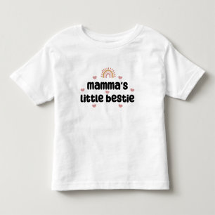 Mamma’s Little Bestie – for Mum & Baby Toddler T-Shirt