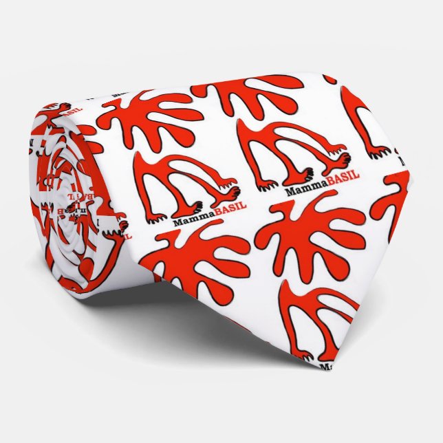 MammaBASIL Logo Tie (Rolled)