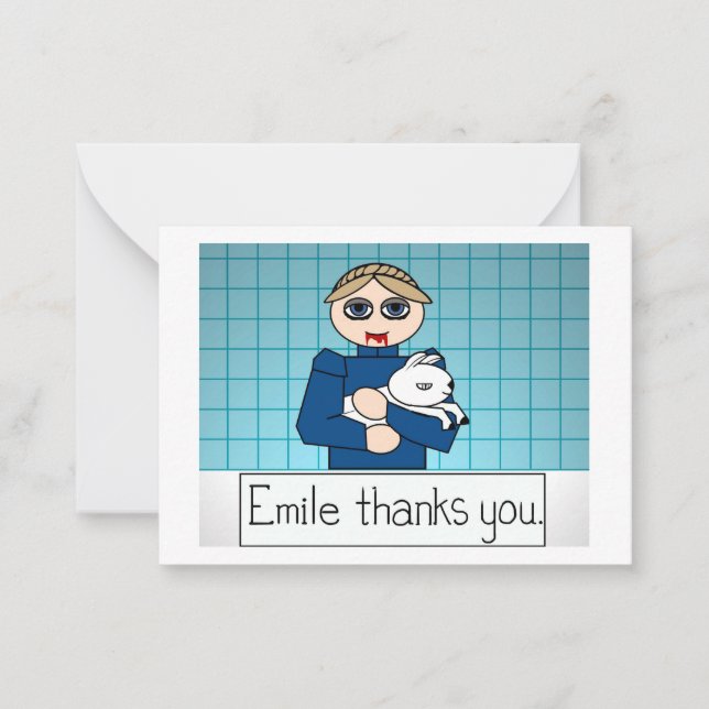 Mammalian Nurturable Thank You Card (Front)