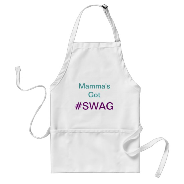 Mamma's Got #SWAG Apron (Front)
