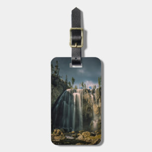 Mammatocumulus clouds at sunset luggage tag