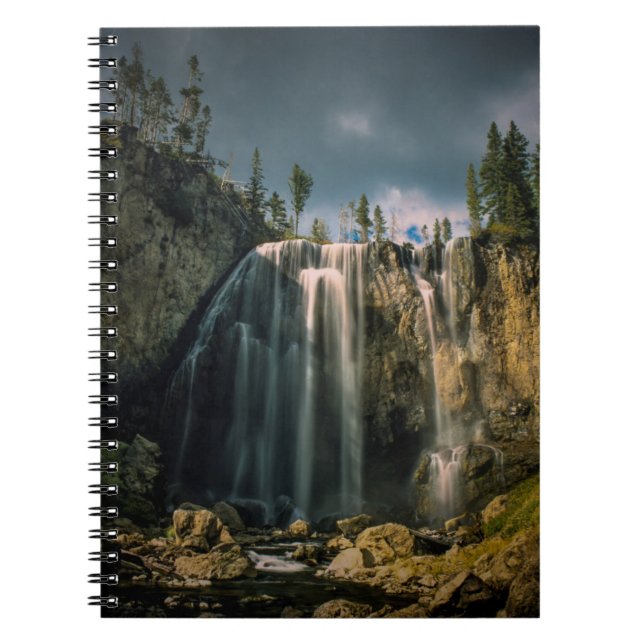 Mammatocumulus clouds at sunset notebook (Front)