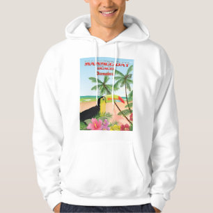 Mammee Bay Beach Jamaica travel poster Hoodie