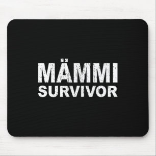 MÄmmi Survivor Funny Odd Finnish Easter Food Happy Mouse Pad