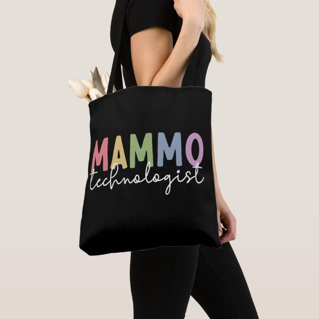Mammo Technologist Mammography Tech Radiology Tote Bag (Close Up)