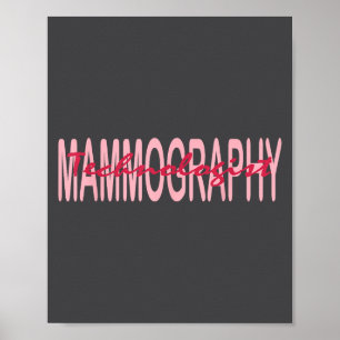 Mammography Techs Technologist Mammo Technologist Poster