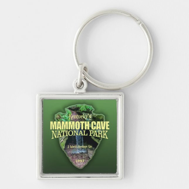 Mammoth Cave (arrowhead) Key Ring (Front)