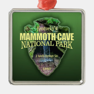 Mammoth Cave (arrowhead) Metal Ornament