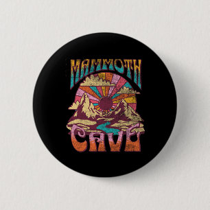 Mammoth Cave Kentucky Nature Hiking Mountains Outd 6 Cm Round Badge