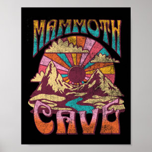 Mammoth Cave Kentucky Nature Hiking Mountains Outd Poster