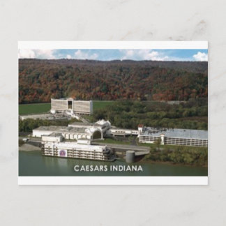 Mammoth Cave KY & Caesars Palace IN Postcard