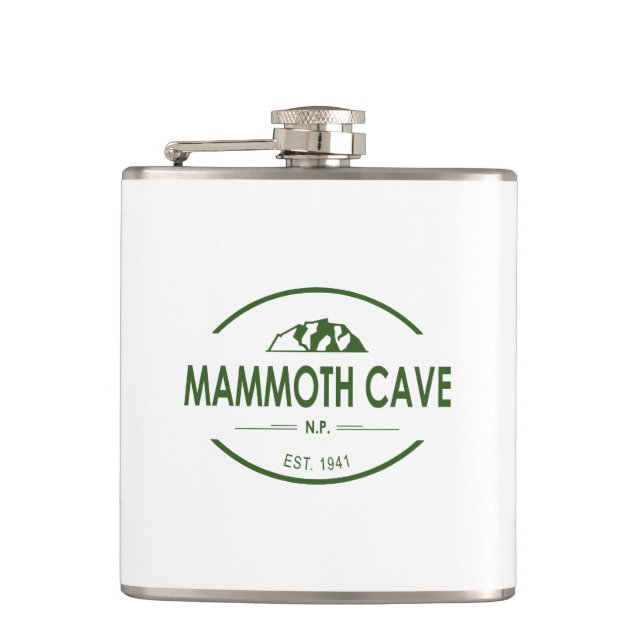 Mammoth Cave National Park Hip Flask (Front)
