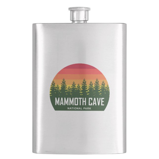 Mammoth Cave National Park Hip Flask (Front)