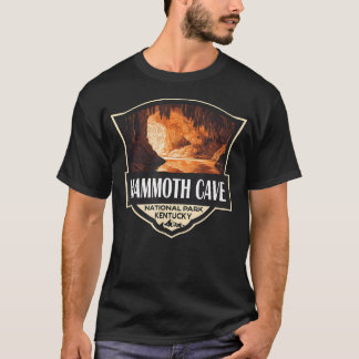 Mammoth Cave National Park Illustration Retro T-Shirt