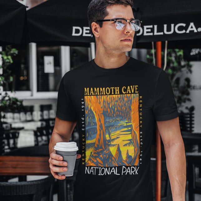 Mammoth Cave National Park Kentucky Distressed  T-Shirt (Creator Uploaded)