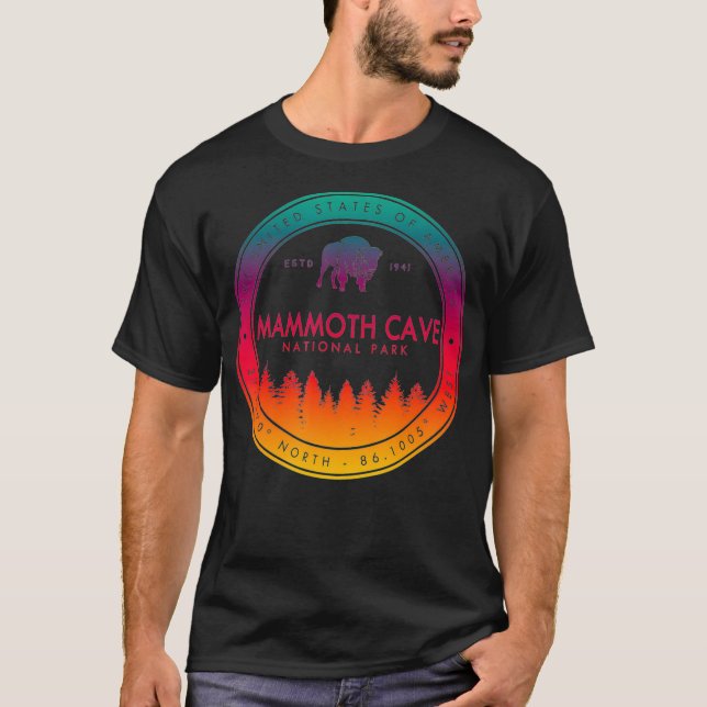 Mammoth Cave National Park Kentucky Gifts Souvenir T-Shirt (Front)