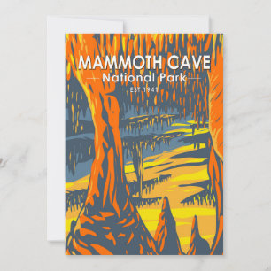 Mammoth Cave National Park Kentucky  Holiday Card