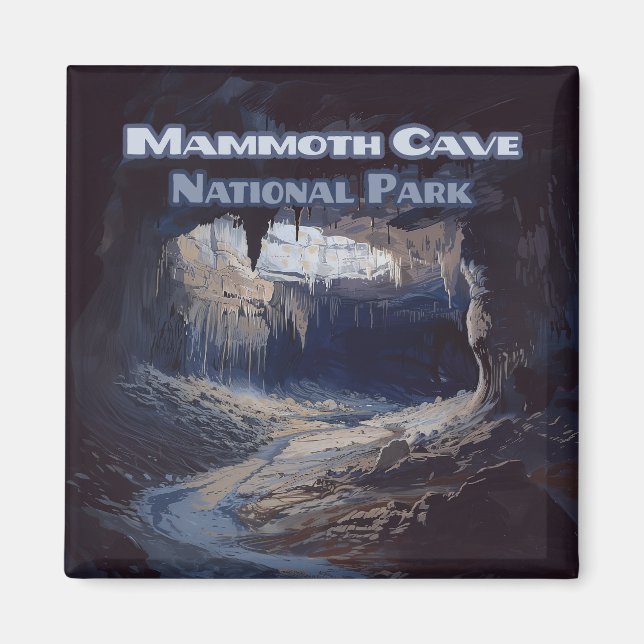 Mammoth Cave National Park Kentucky Magnet (Front)