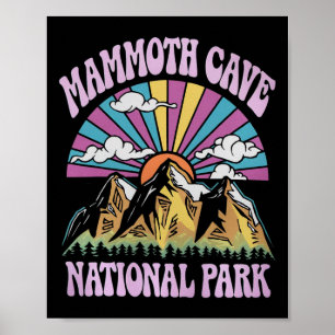 Mammoth Cave National Park Kentucky Nature Hiking Poster
