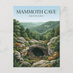 Mammoth Cave National Park Kentucky Postcard