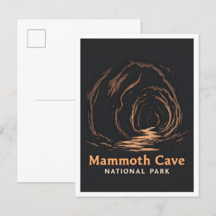 Mammoth Cave National Park Kentucky Travel Postcard